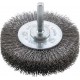 Brosse circulaire pour outils, fils ondulés, Ø de la brosse : 30 mm, Epaisseur du fil 0,20 mm, Larg. : de travail 9 mm, Vitesse maxi. : 20000 tr/mn