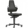 Chaises bureau 2 Roue Polster Poignée antharazit