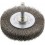 Brosse circulaire pour outils, fil d'acier inoxydable, ondulé, Ø de la brosse : 40 mm, Epaisseur du fil 0,20 mm, Larg. : de travail 11 mm