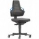 Chaises bureau 2 Roue Supertec Poignée bleu