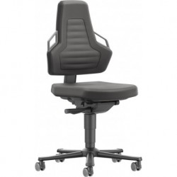 Chaises bureau 2 Roue Supertec Poignée gris anthrazite