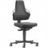 Chaises bureau 2 Roue Supertec Poignée gris anthrazite