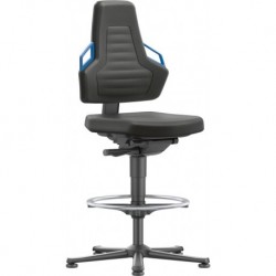 Chaises bureau 3 Patin de patin bleu