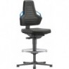 Chaises bureau 3 Patin de patin bleu