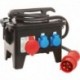 Coffret de chantier M4 400V en caoutchouc solide