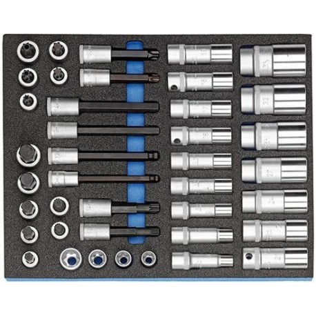 Module d'outil CT2/4 douilles.1/2"Gedore