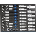 Module d'outil CT2/4 douilles.1/2"Gedore