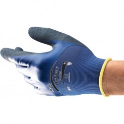 Gants HyFlex® 11-925 taille 8 bleu EN 388 EPI II (Par 12)