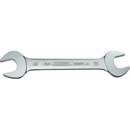 Clé plate double, DIN 3110, Cote s/plats : 9 x 10* mm, Long. 157 mm