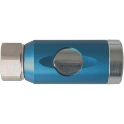 Coupleur express  NW7,4 FI F1/4 rot. bleu