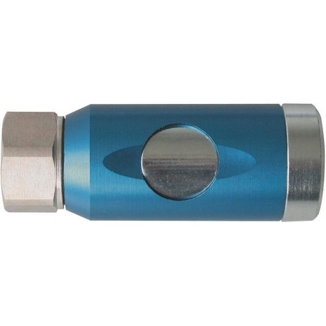 Coupleur express  NW7,4 FI F1/4 rot. bleu