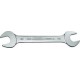 Clé plate double, DIN 3110, Cote s/plats : 24 x 27 mm, Long. 266 mm