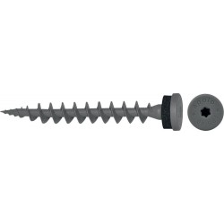 Vis de plaque isolante IPS 80 gris foncé (Par 50)