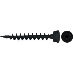 Vis de plaque isolante IPS 80 noir (Par 50)