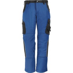 Pantalon de travail Bruno, 300 g/qm, Taille  52, royal/noir