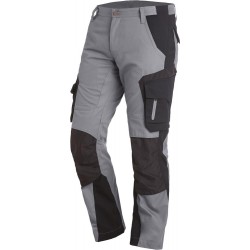Pantalon de travail Florian  Taille 56, gris/noir