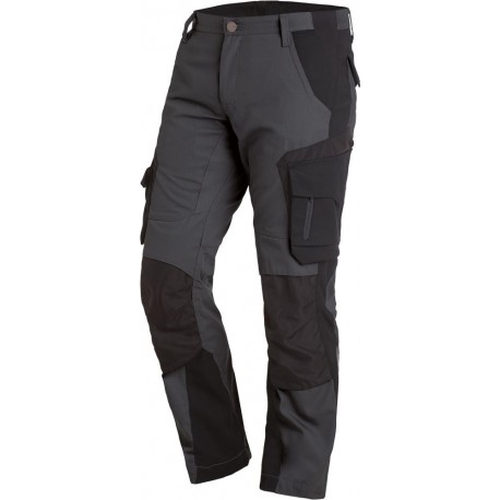 Pantalon de travail Florian,  Taille 48, anthracite/noir