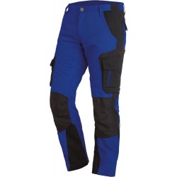 Pantalon de travail Florian,  Taille 50, bleu roi/noir
