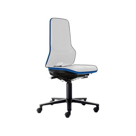 Chaise bureau ESD NEON 2 bleu avec roue synchro