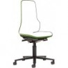 Chaise bureau ESD NEON 2 vert avec roue synchro