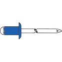 Rivet Acier Standard Tête ronde plate 3 x 6mm Gesipa(Par 500)