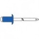 Rivet Acier Standard Tête ronde plate 5 x 8mm Gesipa(Par 500)