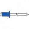 Rivet Acier Standard Tête ronde plate 5 x10mm Gesipa(Par 500)