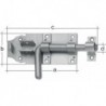 Verrou 164/K3Z/160 mm