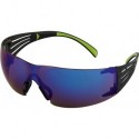 Lunette Secure Fit408AS, PC,bleu miroir,AS