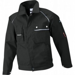 Veste de travail,Canvas,320g/qm, Taille 50,noir