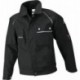 Veste de travail,Canvas,320g/qm, Taille 52,noir