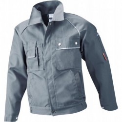 Veste de travail,Canvas,320g/qm, Taille 56,gris