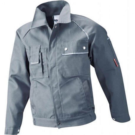 Veste de travail,Canvas,320g/qm, Taille 56,gris