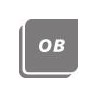 Sabot 7310, OB FO EA SRC,blanc, Taille 44