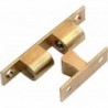 Serrure double billes 59x10mm laiton massiv