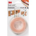 Système Ouvrable et Refermable Dual Lock transp. 25mm x 1,25m 3M