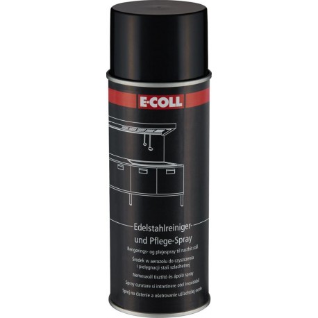 Spray nettoyant inox 400ml E-COLL EE (Par 12)