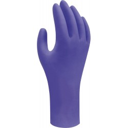 Gants à usage unique,Nitril,7545,  Taille M(7-8),Pack a 100 Unités