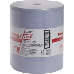 Rouleau papier bleu