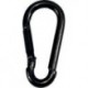 Mousqueton zingué noir 40x 4mm (Par 100)