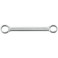 Clé polygonale double, droite, acier au chrome-vanadium, Cote s/plats : 6 x 7 mm, Long. 99 mm