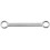 Clé polygonale double, droite, acier au chrome-vanadium, Cote s/plats : 12 x 13 mm, Long. 142 mm