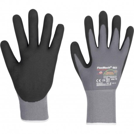 Gants de protection FlexMech 663,  Taille  7 (Par 10)