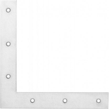 Equerre Penture volet porte 160x160mm  chromé brillant