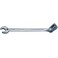 Clé à fourche et à douille, Cote s/plats : 13 mm, Long. 208 mm, Pour Ø de broche 5 mm