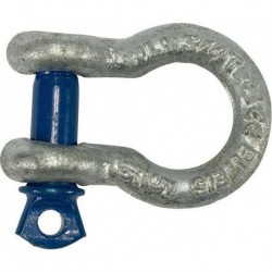 Manilles, bouclés, haute résistance .Acier 10,0mm-3/8" (Par 10)