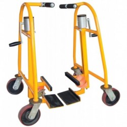 Transporteur charge lourde 300mm,roue 150mm