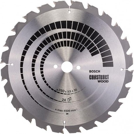 Lame de scie circulaire.CW Nagelpour 350x3,5x30mm Z24 FWFBosch