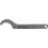 Clé à ergot à tenon, Capacité de serrage : 260-270 mm, Long. 568 mm, Épais. : 10,0* mm