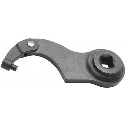 Clé à ergot articulée pour clé dynamométrique, Capacité de serrage : 35-60 mm, Ø du tenon 4 mm, Calibre de perçage 75 mm, Épais. : 5 mm
